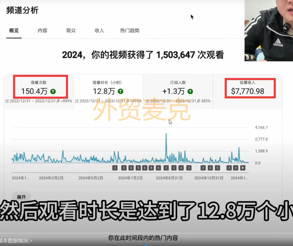 揭秘9个中文YouTube频道真实收入-外贸麦克